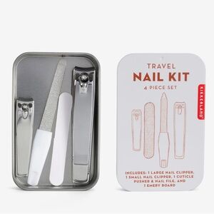 Kikkerland Travel Nail Kit 4 Piece Set